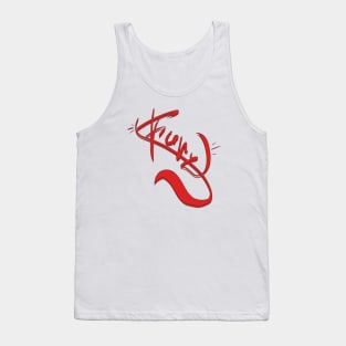 Fury feeling tshirt design Tank Top